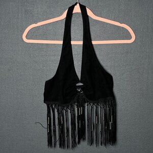 Windsor Fringe Top Size Small Fringe Festival Hippie Boho